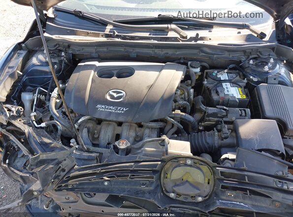 JM1GL1V58H1155496 2017 MAZDA 6 Blue Հետևի տեսք