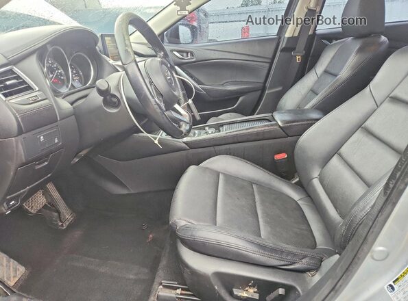 JM1GL1V59H1105397 2017 MAZDA 6 Silver Սալոնի դիմացի տեսք