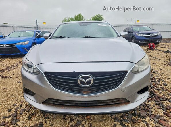 JM1GL1V59H1105397 2017 MAZDA 6 Silver Դիմացի տեսք