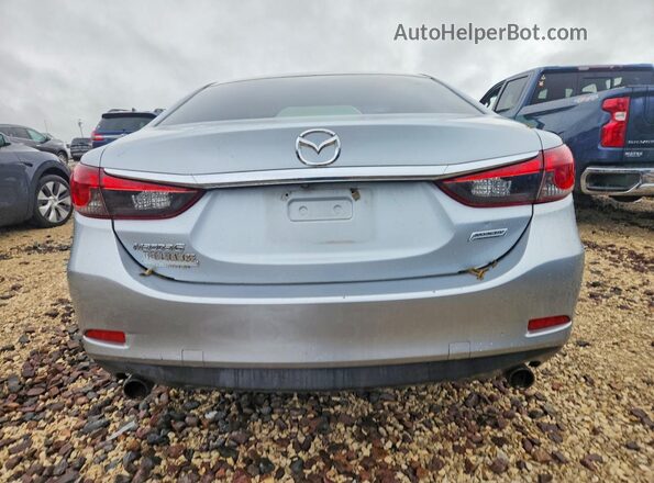 JM1GL1V59H1105397 2017 MAZDA 6 Silver Հետևի տեսք