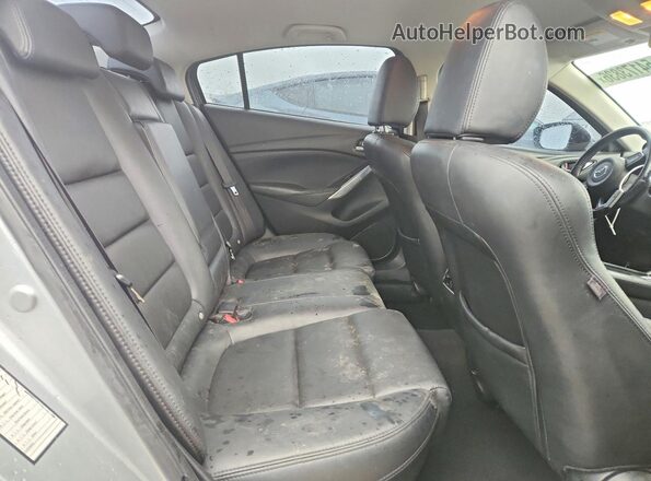 JM1GL1V59H1105397 2017 MAZDA 6 Silver Հետևի նստատեղերի տեսք