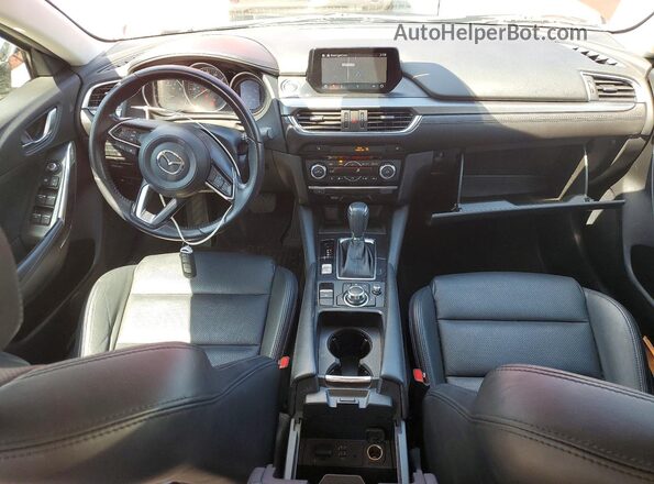 JM1GL1V59H1155779 2017 MAZDA 6 Red წინა პანელის ხედი