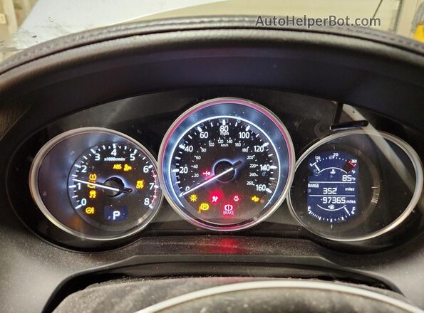 JM1GL1V5XH1110060 2017 MAZDA 6 Серебряный Вид щитка приборов