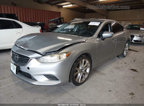 JM1GL1V5XH1131314 2017 MAZDA 6 Silver Przód lewy