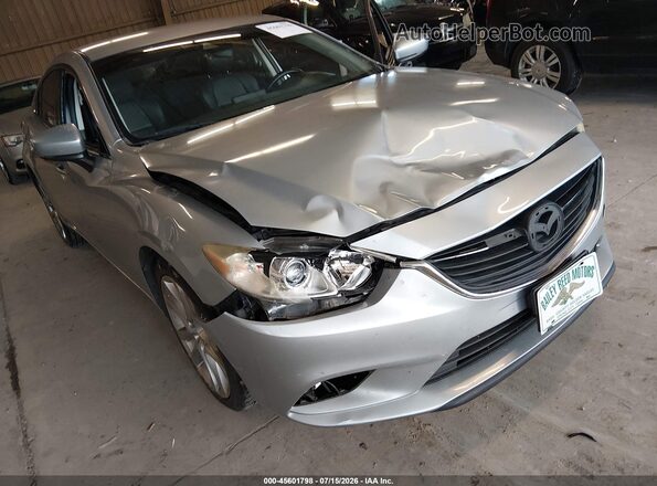 JM1GL1V5XH1131314 2017 MAZDA 6 Silver Widok z przodu