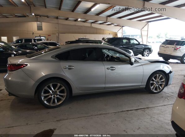 JM1GL1V5XH1131314 2017 MAZDA 6 Silver Widok wnętrza z tyłu