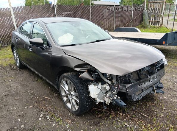 JM1GL1V5XH1131717 2017 MAZDA 6 Gray 