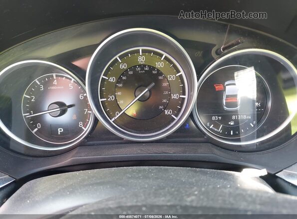 JM1GL1VM0J1324732 2018 MAZDA 6 Gray უკანა სავარძლების ხედი