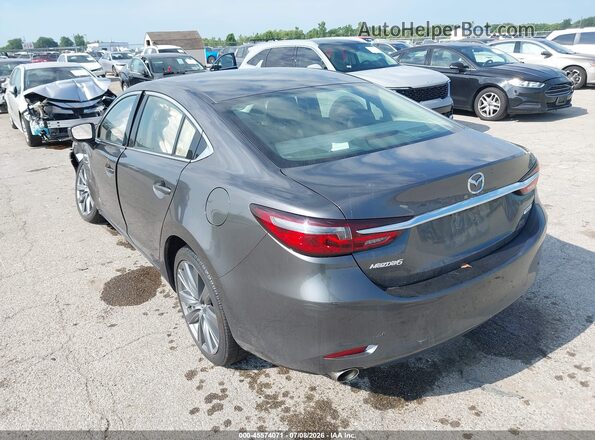 JM1GL1VM0J1324732 2018 MAZDA 6 Gray უკანა მარცხენა