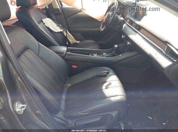 JM1GL1VM0J1324732 2018 MAZDA 6 Gray წინა სალონის ხედი