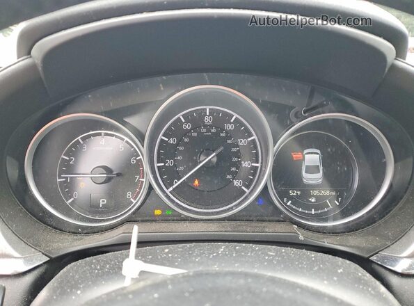 JM1GL1VM0K1500406 2019 MAZDA 6 Black Սարքավորումների վահանակի տեսք