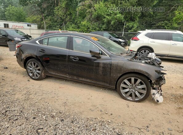 JM1GL1VM0M1607927 2021 MAZDA 6 Black Առջևի աջ