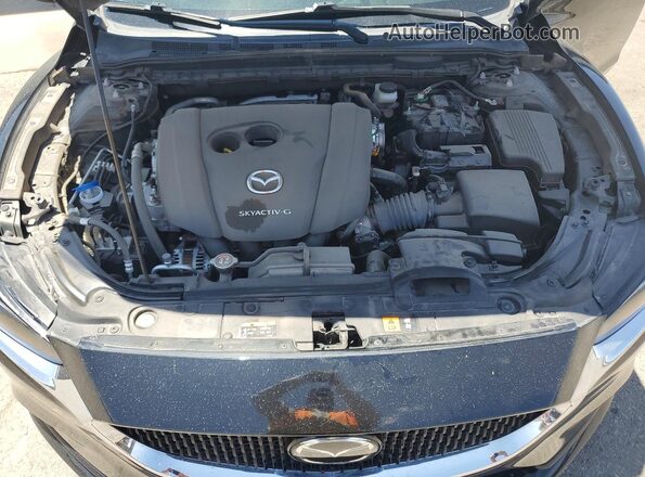 JM1GL1VM0M1617583 2021 MAZDA 6 Черный Вид задней части салона