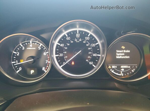 JM1GL1VM0M1617583 2021 MAZDA 6 Черный Вид щитка приборов