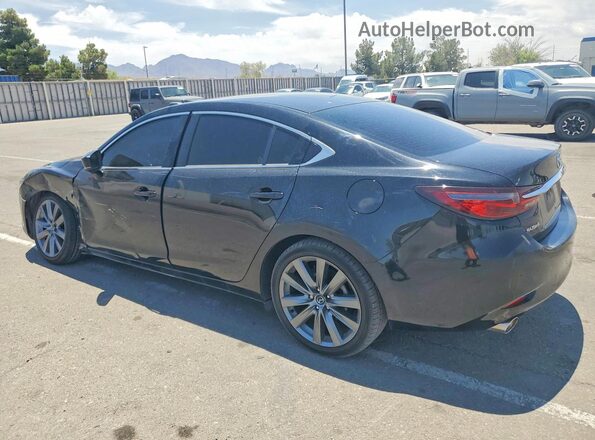 JM1GL1VM0M1617583 2021 MAZDA 6 Черный Задняя левая четверть