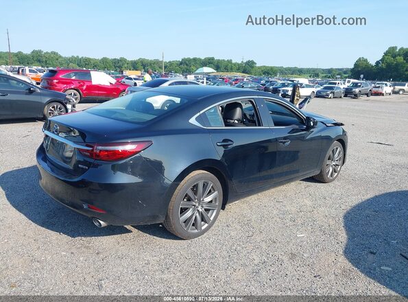JM1GL1VM0M1619088 2021 MAZDA 6 Черный Задняя правая четверть