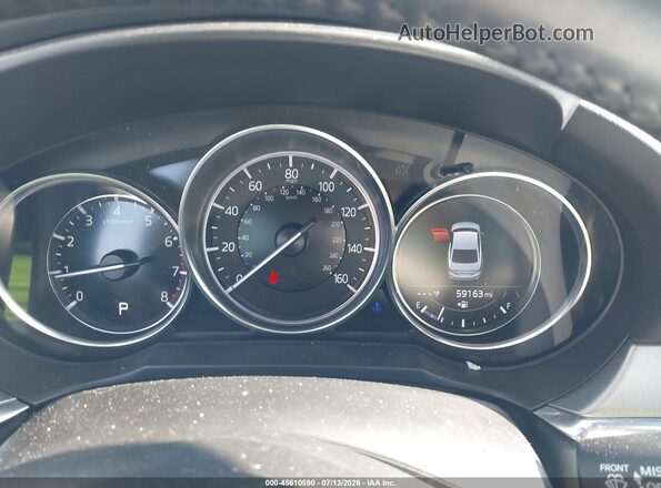 JM1GL1VM0M1619088 2021 MAZDA 6 Черный Вид задних сидений