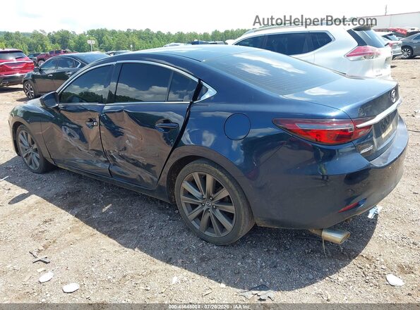 JM1GL1VM1J1329731 2018 MAZDA 6 Blue Trasero izquierdo