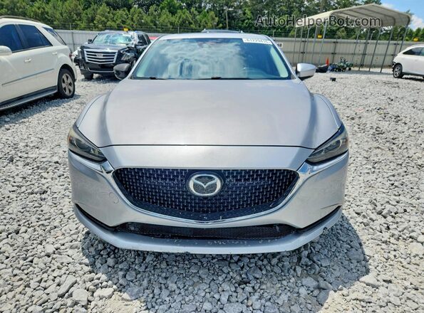 JM1GL1VM1J1335674 2018 MAZDA 6 Silver Front view