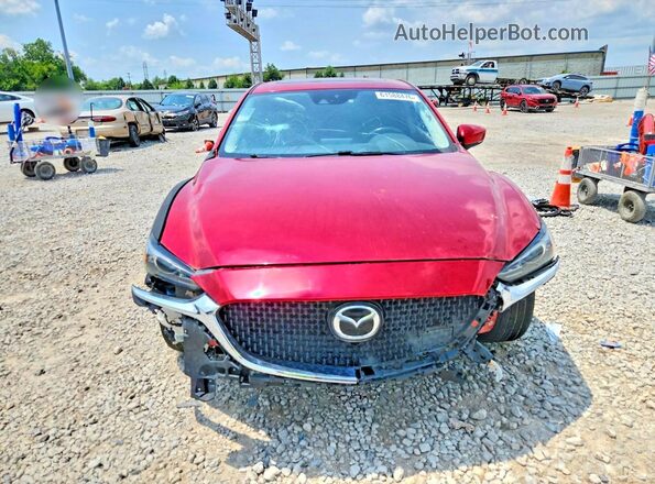 JM1GL1VM1K1501063 2019 MAZDA 6 Red Դիմացի տեսք