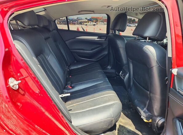 JM1GL1VM1K1501063 2019 MAZDA 6 Red Հետևի նստատեղերի տեսք