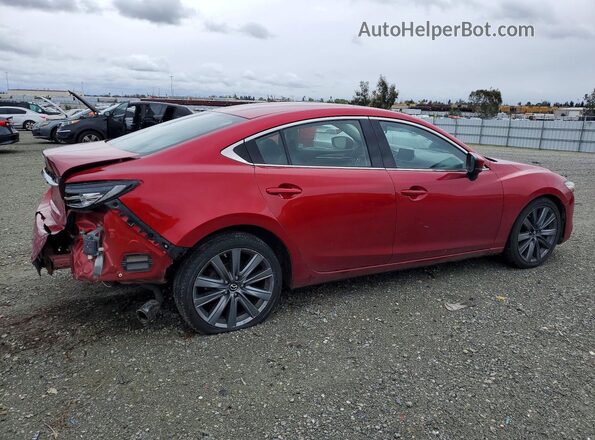 JM1GL1VM1K1506957 2019 MAZDA 6 Red Rear right