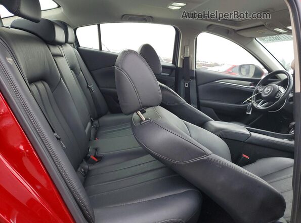 JM1GL1VM1K1506957 2019 MAZDA 6 Red Rear seats view