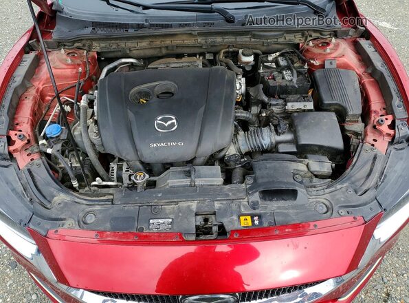 JM1GL1VM1K1506957 2019 MAZDA 6 Red Rear interior view