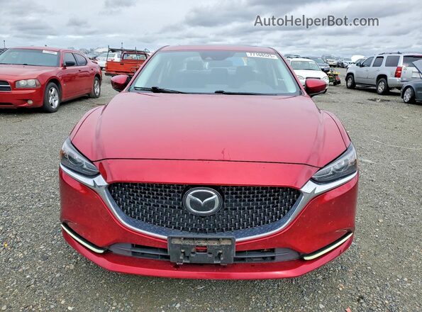JM1GL1VM1K1506957 2019 MAZDA 6 Red Front view