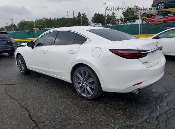 JM1GL1VM1M1603773 2021 MAZDA 6 White Հետևի ձախ