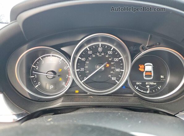 JM1GL1VM1M1603773 2021 MAZDA 6 White Սարքավորումների վահանակի տեսք
