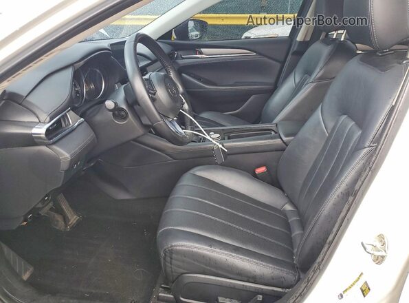 JM1GL1VM1M1603773 2021 MAZDA 6 White Սալոնի դիմացի տեսք