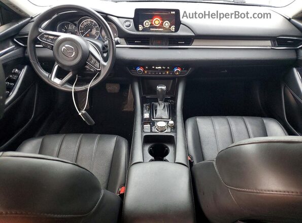 JM1GL1VM1M1603773 2021 MAZDA 6 White Առջևի վահանակի տեսք