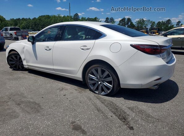 JM1GL1VM1M1614272 2021 MAZDA 6 White Rear left
