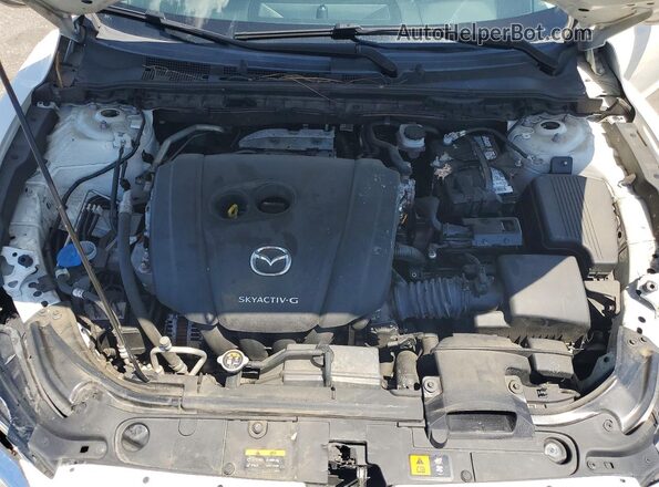 JM1GL1VM1M1614272 2021 MAZDA 6 White Rear interior view