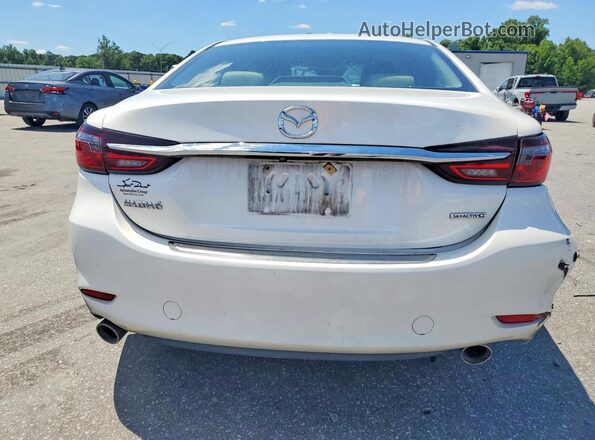 JM1GL1VM1M1614272 2021 MAZDA 6 White Rear view