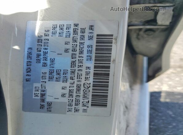 JM1GL1VM1M1614272 2021 MAZDA 6 White Engine compartment view