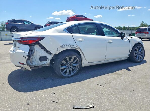 JM1GL1VM1M1614272 2021 MAZDA 6 White Rear right