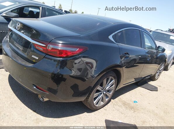 JM1GL1VM2J1314400 2018 MAZDA 6 Black Задня права чверть