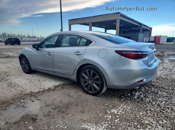 JM1GL1VM2J1323565 2018 MAZDA 6 Silver Trasero izquierdo