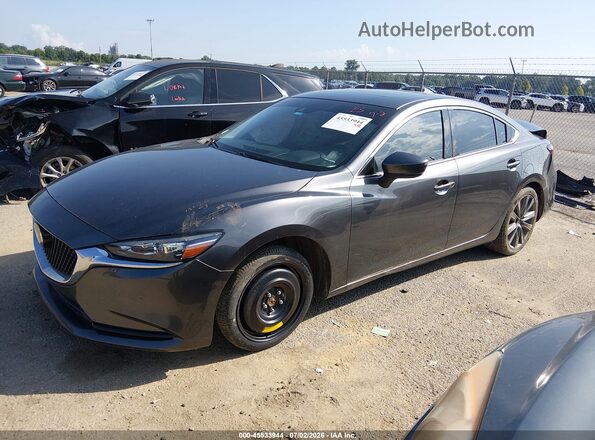 JM1GL1VM2L1519637 2020 MAZDA 6 Gray Front left