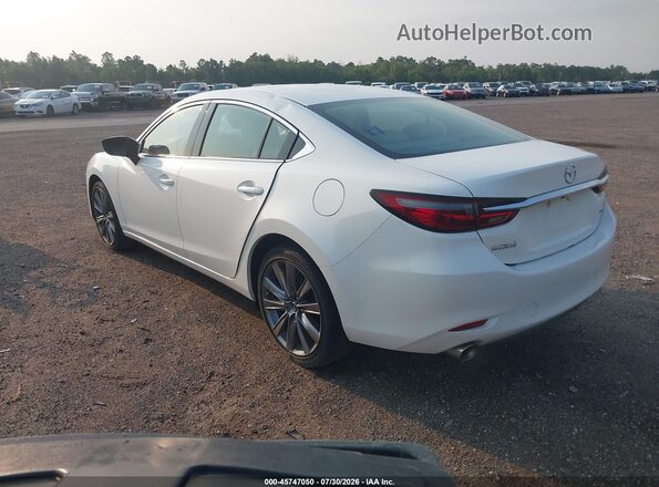 JM1GL1VM2M1613907 2021 MAZDA 6 White Rear left