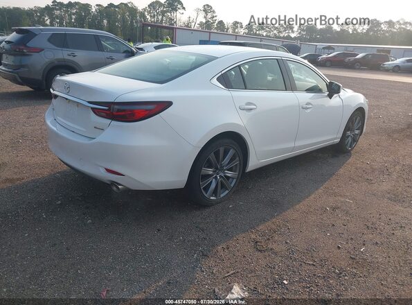 JM1GL1VM2M1613907 2021 MAZDA 6 White Rear right
