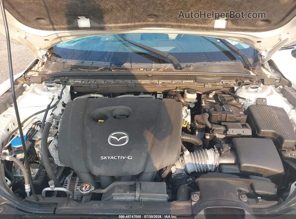 JM1GL1VM2M1613907 2021 MAZDA 6 White Rear view