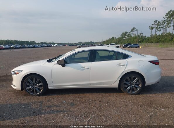 JM1GL1VM2M1613907 2021 MAZDA 6 White 360 interior view
