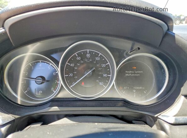 JM1GL1VM3J1314308 2018 MAZDA 6 Silver Вид щитка приладів
