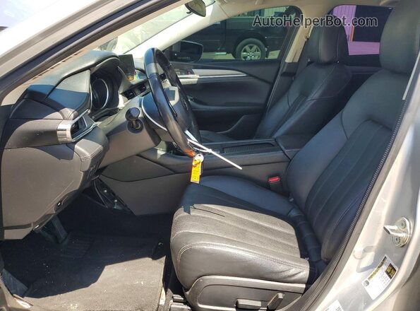JM1GL1VM3J1314308 2018 MAZDA 6 Silver Вид салону спереду