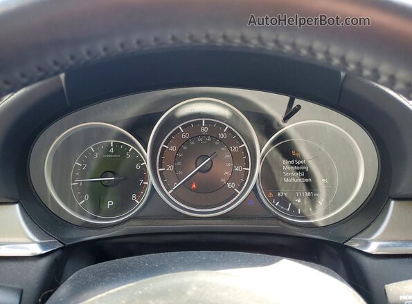 JM1GL1VM3K1506104 2019 MAZDA 6 Gray Vista del cuadro de instrumentos