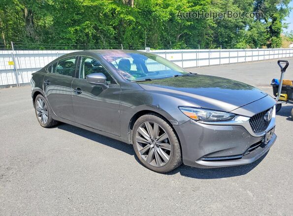 JM1GL1VM3K1506104 2019 MAZDA 6 Gray Delantero derecho