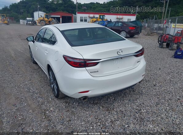 JM1GL1VM3M1603340 2021 MAZDA 6 White Tył lewy